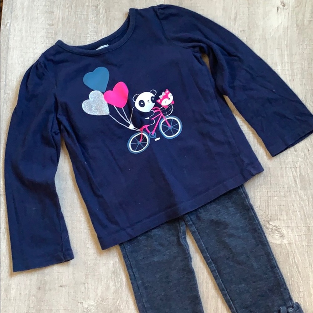 ❤️ Gymboree 2-piece little girl set